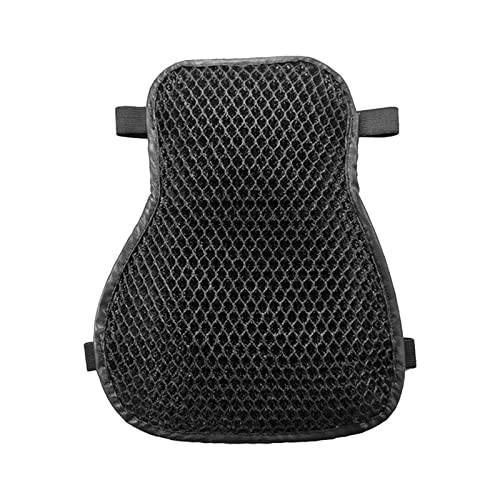 Coussin de siège de moto respirant 3D réglable et antidérapant - Confort de conduite
