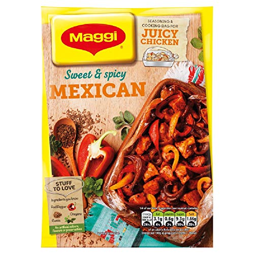 Maggi So Juicy Mexican Cooks in the Bag Chicken Seasoning Mix, 40 g