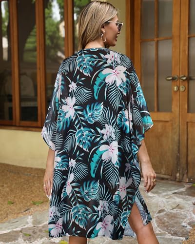 Image of Swimsuit Coverups for Women Sarong Beach Bikini Wrap Sheer Short Skirt Chiffon Scarf for Swimwear