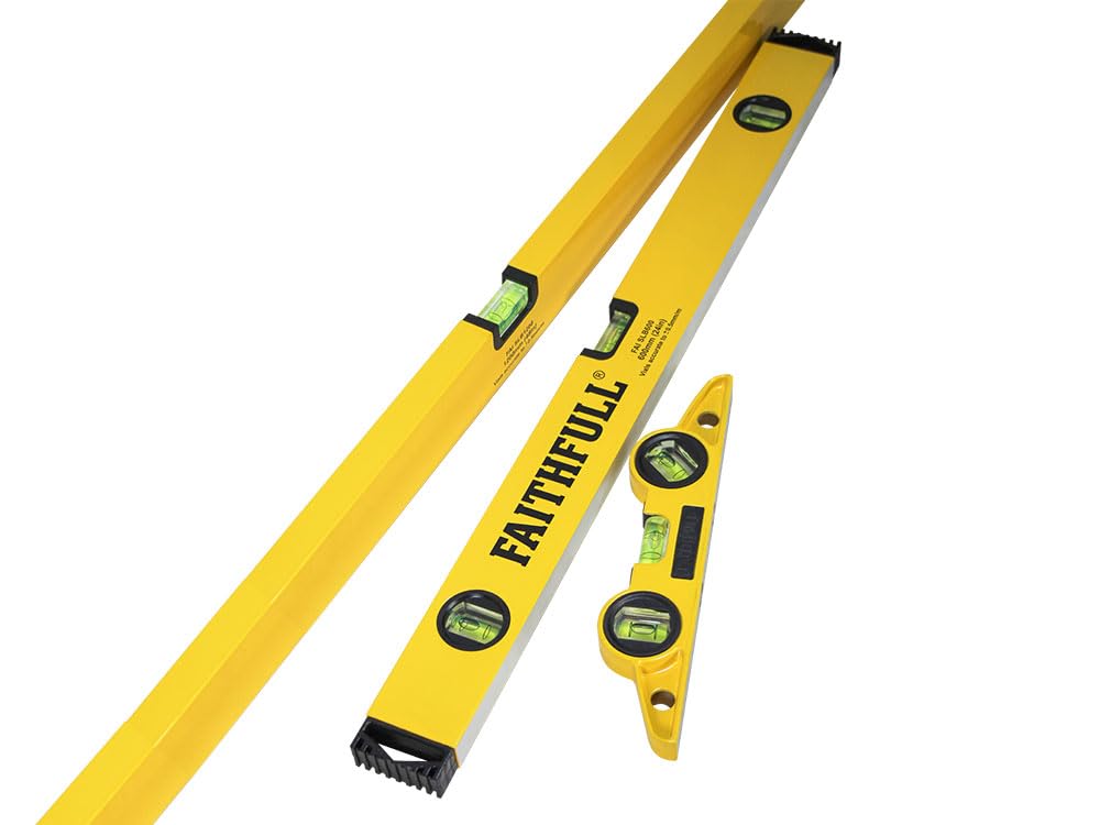 Faithfull Box Level Set 3 Piece Faislbset3pc 5023969007601