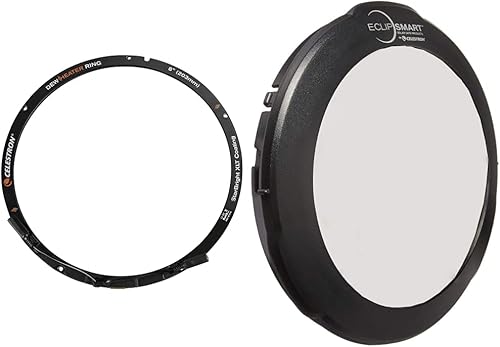 Celestron Anillo calentador de rocío para filtro de telescopio Schmidt-Cassegrain y Celestron EclipSmart de 8 pulgadas