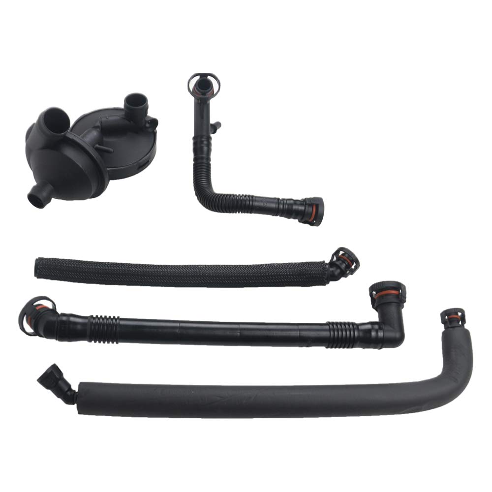 Bisenya Crank CCV Case Valve & Tuyaux Remplacement pour 3 SERIES E46 5 SERIES E39 E60 E61 7 SERIES E38 E65 E66 X3 E83 X5 E53 Z3 ROADSTER Z4 E85 ROADSTER