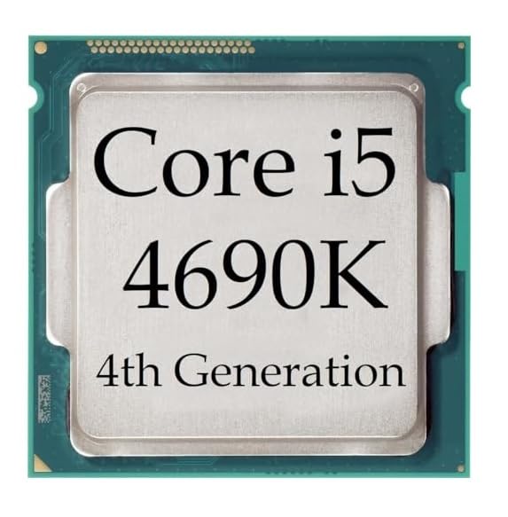 Image of Core i5 4690K 4th Generation High Speed Solid Perforamnce LGA 1150 Socket (4 Cores & 4 Threads) 6MB Smart Cache TDP 88W Desktop Processor
