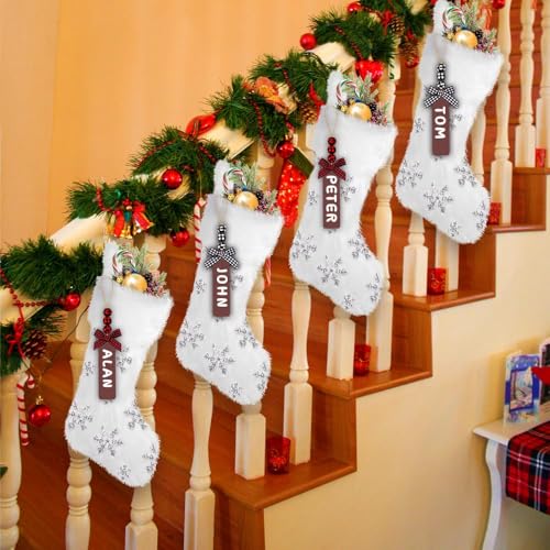 DTYDECLE 4 Pack Christmas Stockings - Image 4