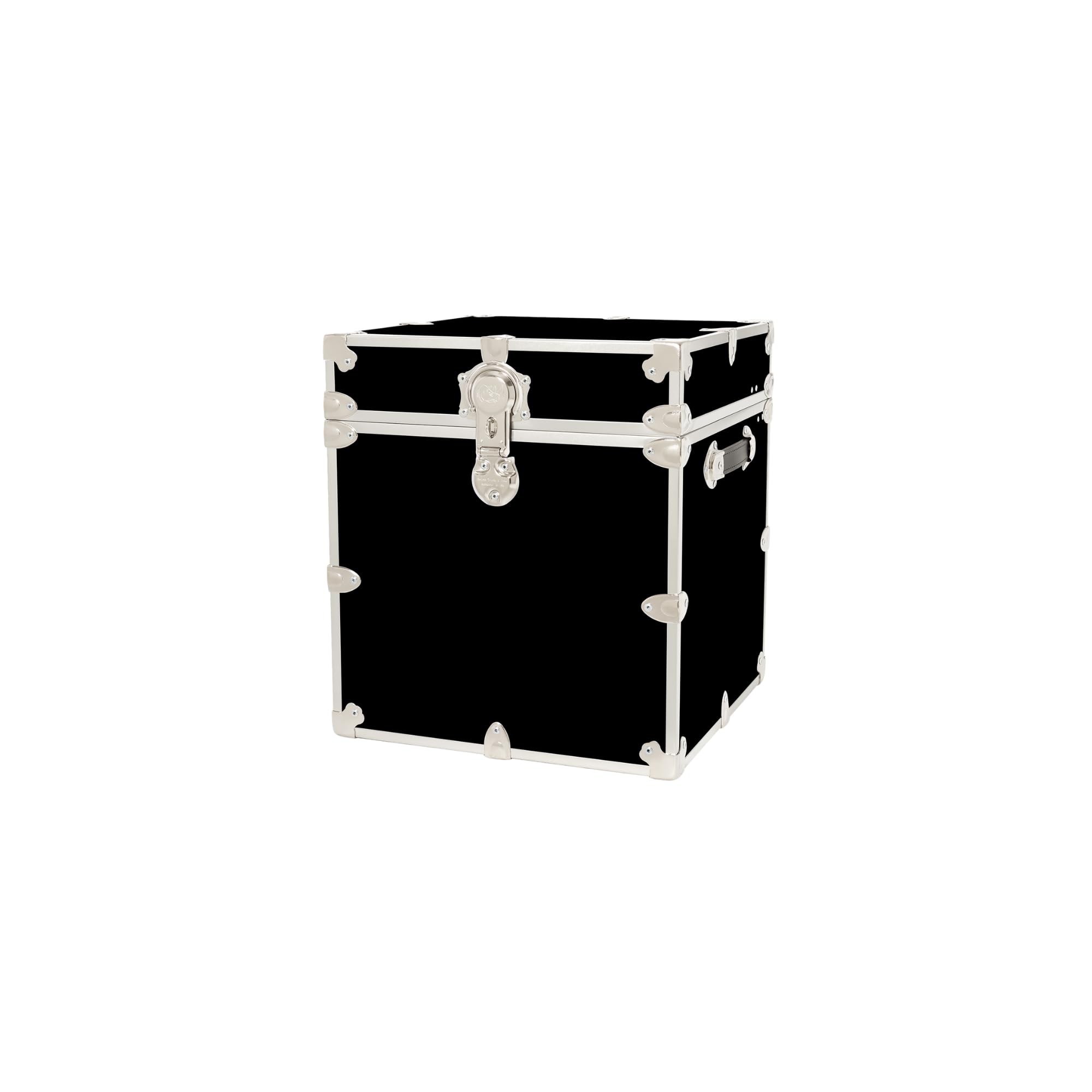 Rhino Trunk & Case Classic Cube Trunk - Home Storage Box, College Footlocker and Seating - 18"x18"x20", 1500+ lbs Capacity, Many Colors, Soft-Close