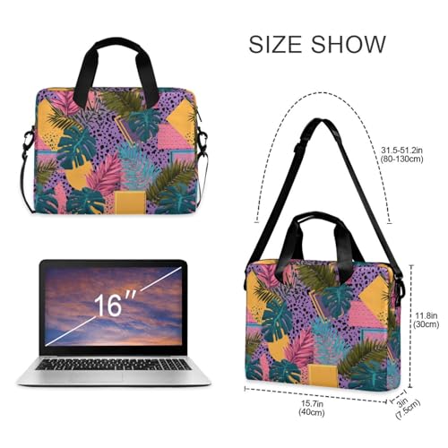Funda para portátil 15.6 pulgadas con correa morada miniatura 5
