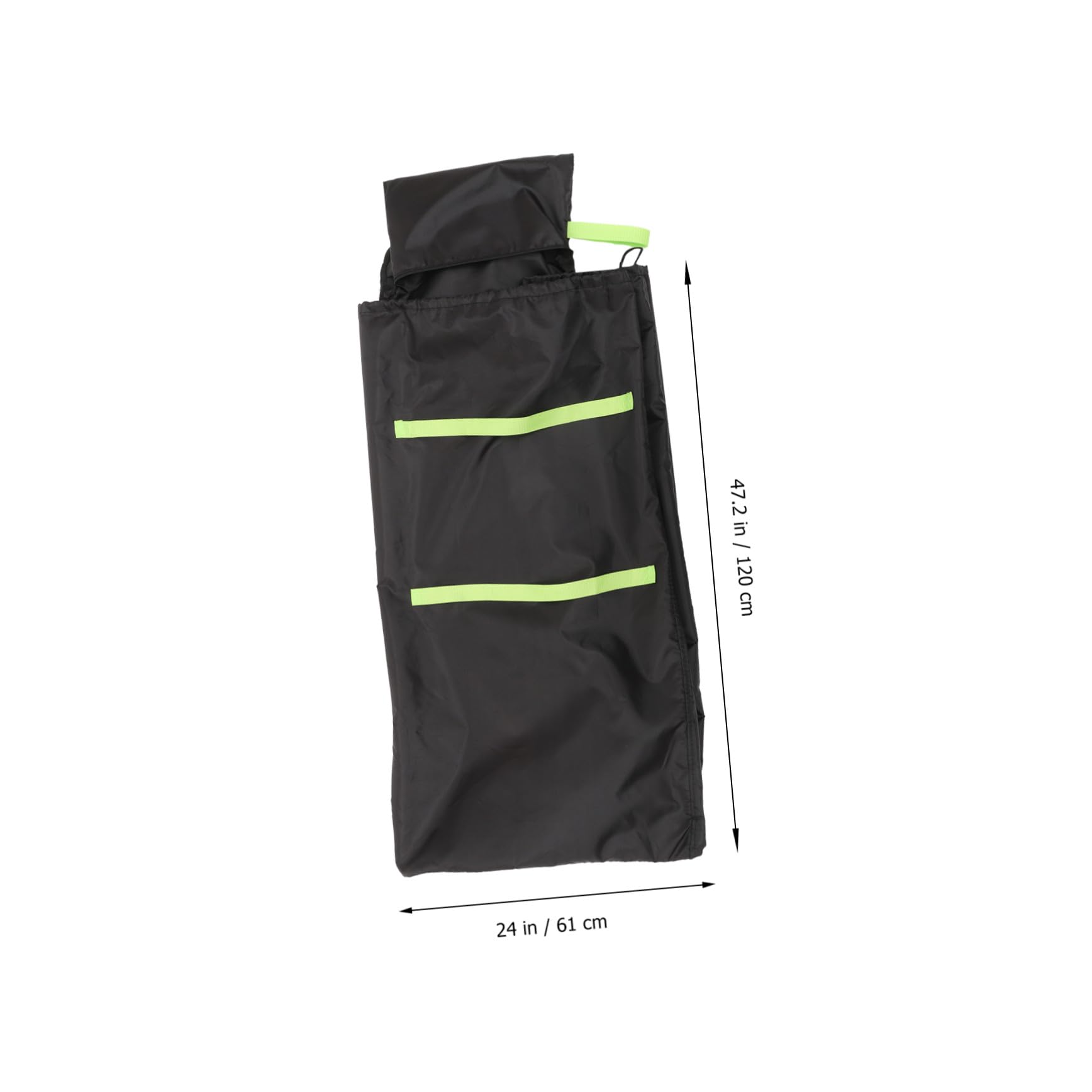 Mipcase Borsa per Passeggino da Viaggio Oxford Nero con Doppie Spalline, Facile da Pulire, per Gate Check e Viaggi con Passeggino per Ragazzo Ragazza