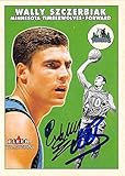 Wally Szczerbiak autographed Basketball Card (Minnesota Timberwolves) 2001 Fleer Tradition #90