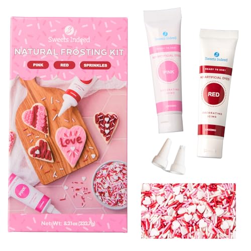 Sweets Indeed Valentines Day Dye Free Frosting...