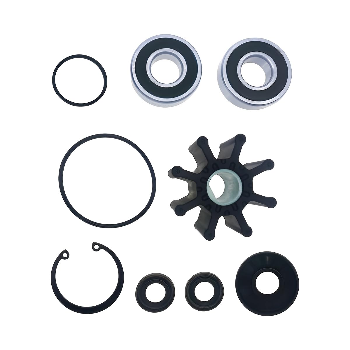 Kit de pompe eau brute Mercruiser 807151A9 contre la perte de pression d'eau - 2