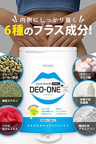 VELUS DEO-ONE シャンピニオン 150倍濃縮 4050mg配合 乳酸菌 食物繊維 サプリ の商品画像 4