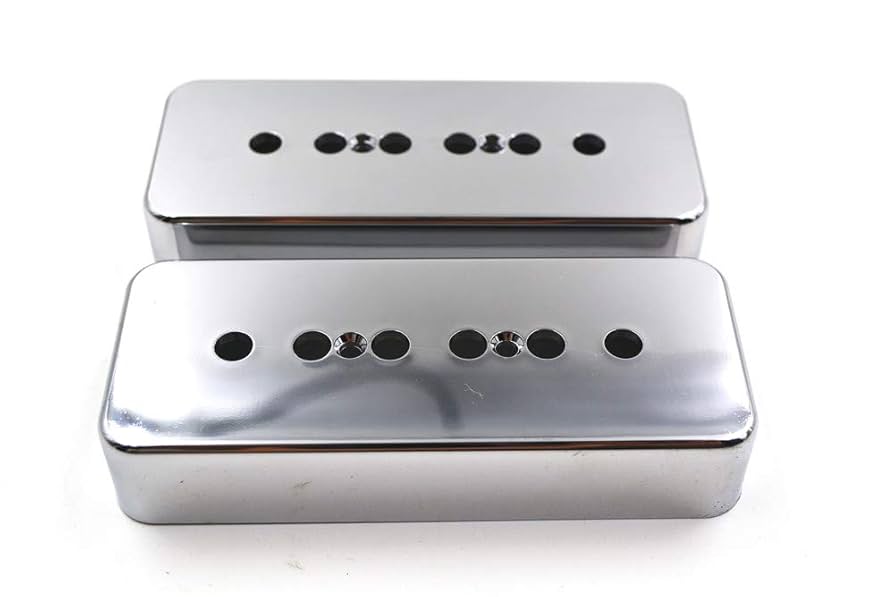 Amazon | エレキギター用クロム P90 ハムバッカーピックアップ