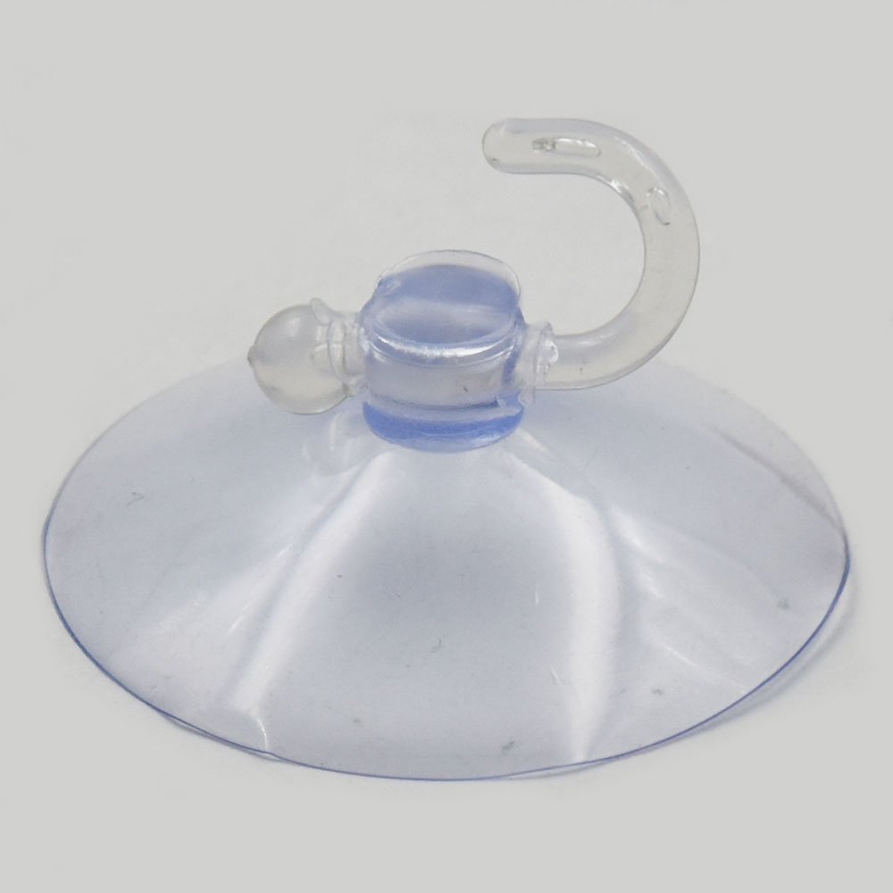 fujiyuan 50 Sets Suction Cups Sucker Pads Hang Hanging for Glass Plastic With Hook