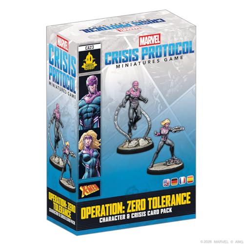 Miniatura 4 de Asmodee Marvel Crisis Protocol: Operation: Zero Tolerance Card Pack | Expansión de Miniaturas, A Partir de 14 Años, Para 2 Jugadores, 90 Minutos por Partida, Inglés