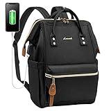 Mini Backpack Purse For Women Small Backpack Bag Fashion Daypack With USB Charging Port, Black