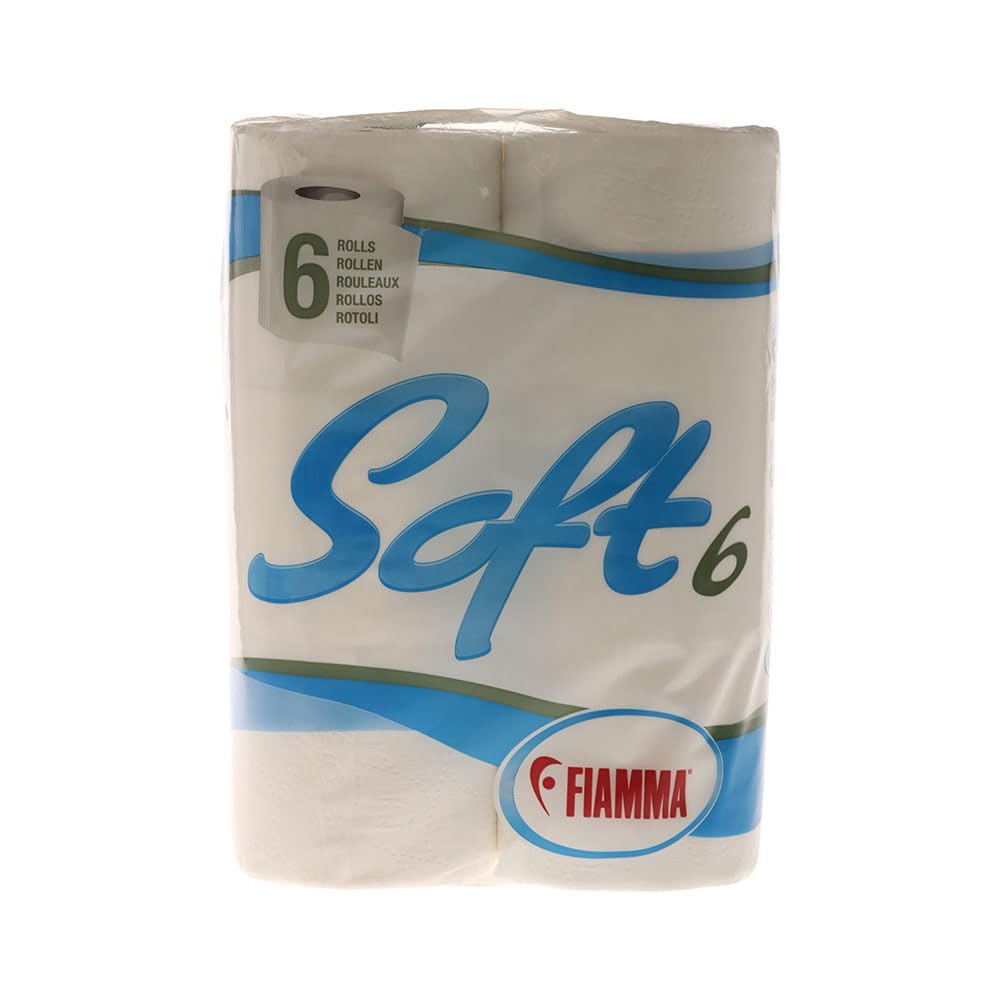 Soft Toilet Paper 6 Rolls -