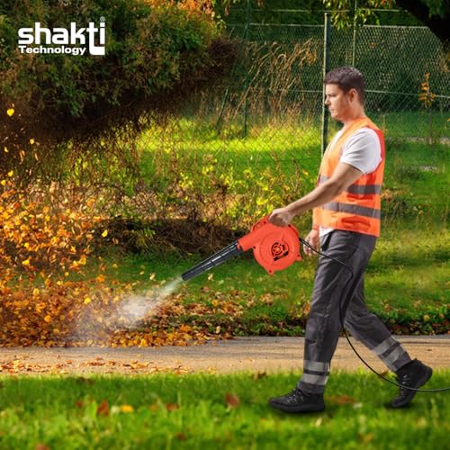 Image of Shakti Technology STB-500 - Blower Machine - Air Blower for Dust Cleaner for Home, Heavy Duty Air Blower Machine with,11000 RPM, 500W, Blow Rate 2.3m /Min - Made in India 6 Month Warranty