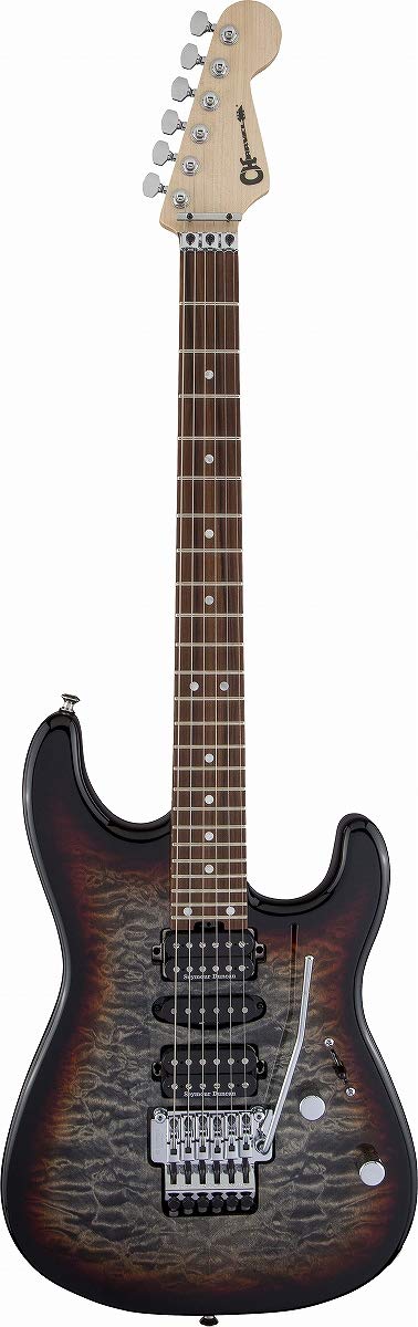 Amazon | Charvel/MJ Series San Dimas Style 1 HSH FR PF QM Midnight