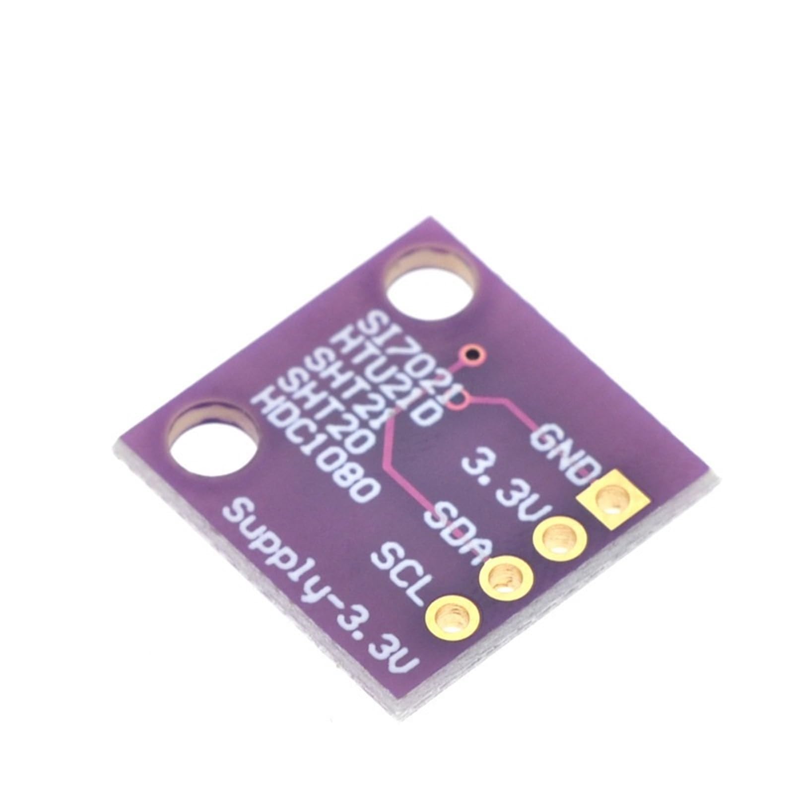 Sensor de Temperatura y Humedad GY-213V-HTU21D HTU21D I2C, reemplazo del módulo SHT21 SI7021 HDC1080