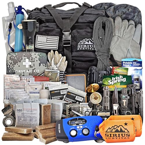Sirius 72 Hour Bug Out Bag Survival Kit