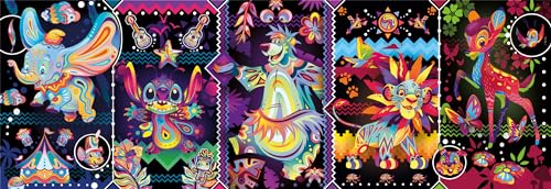 Puzzle panoramique 1000 pièces : Disney Joies Clementoni Puzzles - vue 3