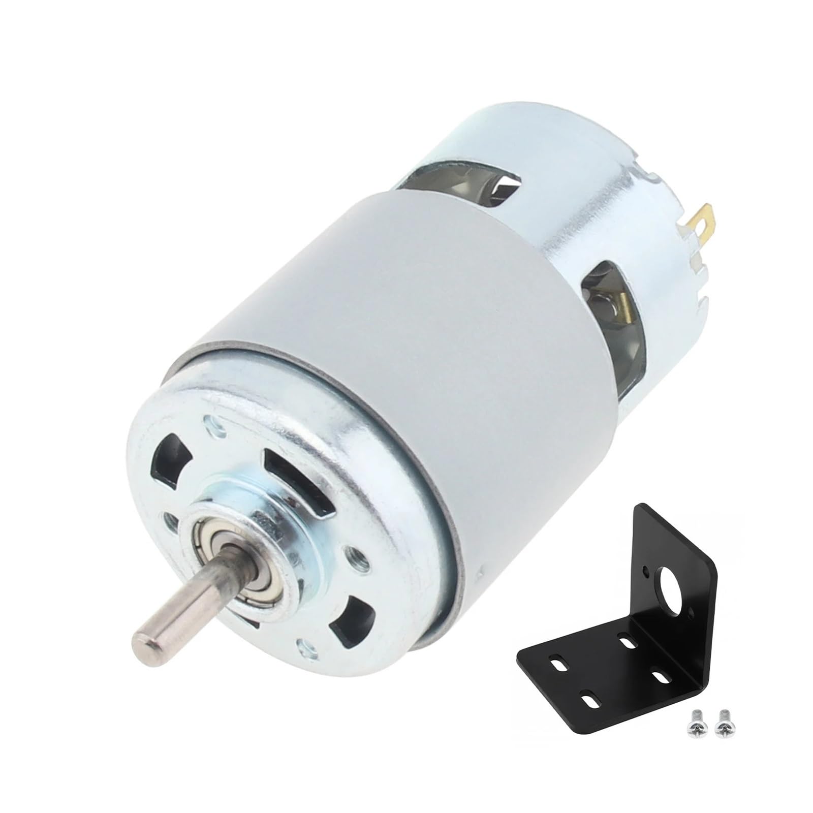 HJNAOKGWHQ 775 DC electronic starter 12V-24V 6000-12000RPM Double Ball Bearing High Torque Large Power for Electrical Tools/Table Saw