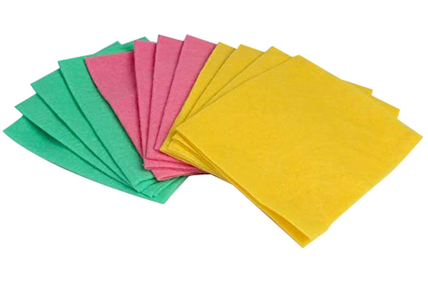 Clean Living® OKS Multipurpose Absorbent Cleaning Wipes Big Size (33 x 38 cm) Set of 12 (B09HZYFNMY) Amazon Price History, Amazon Price Tracker