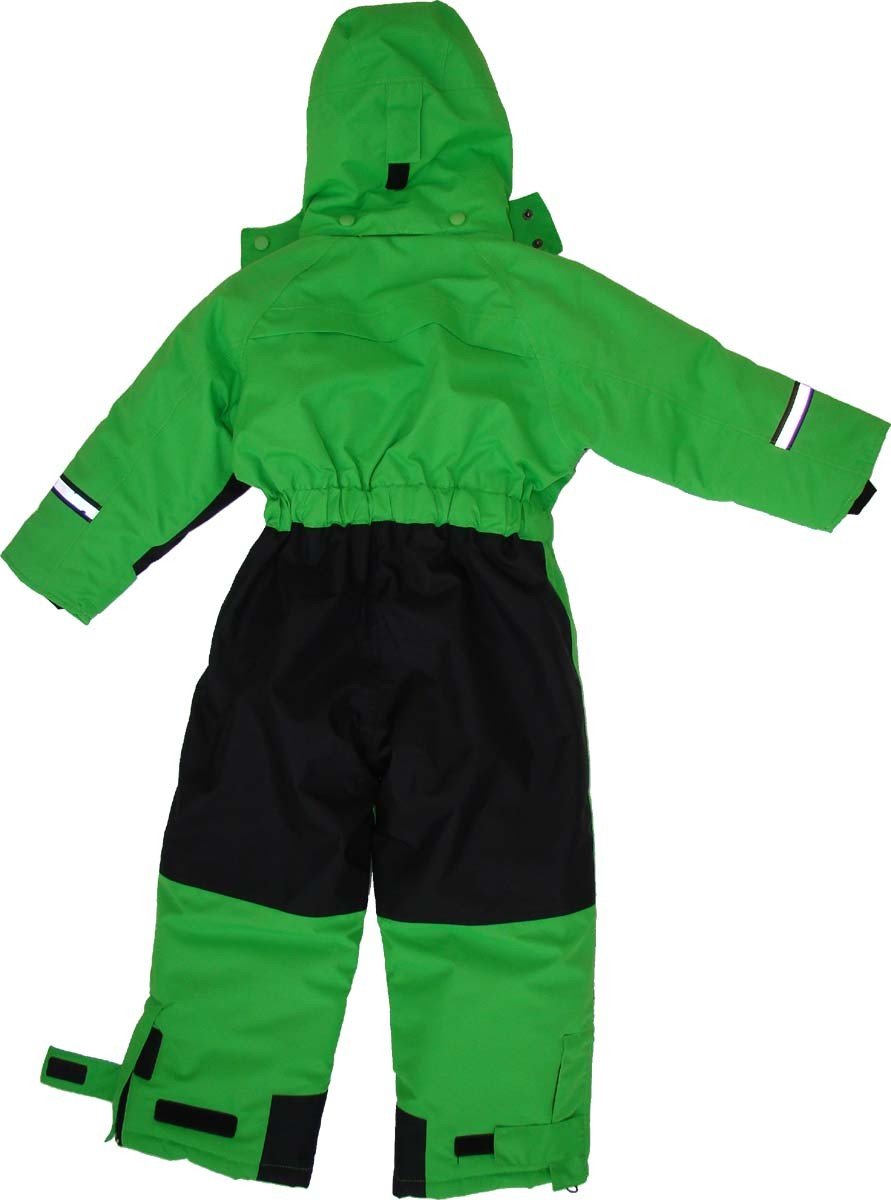 MAYLYNN Kinder Schneeanzug Skianzug Softshell grün