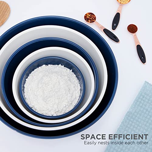 Buy Rae Dunn Mixing Bowls with Lids 10 Piece Plastic Nesting Bowls