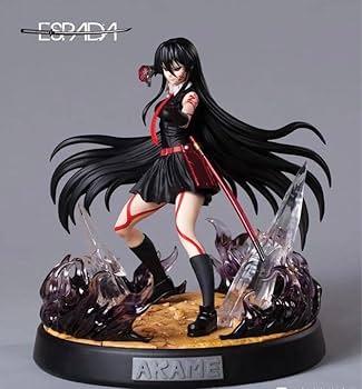 アカメが斬る エスデス ガレージキット ガレキ スタチュー 塗装済み完成品 ② アカメが斬る エスデス フィギュア ガレキ スタチュー 塗装済み