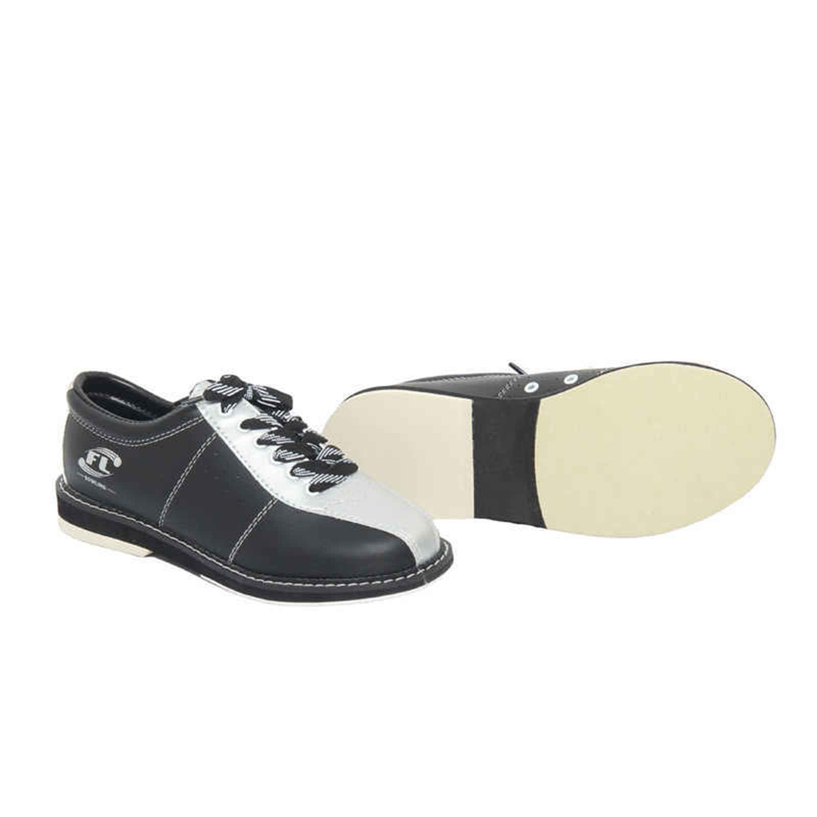 Chaussures De Bowling,Cuir Chaussures De Bowling,Chaussures D'EntraîNement De Bowling,Respirantes AntidéRapantes,Amortissement RéSistant à l'usure,pour Femmes Hommes Et Enfants