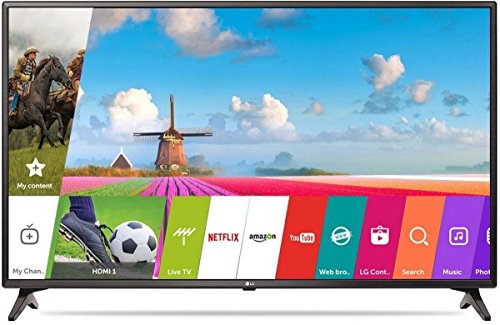 Image of LG 108 cm (43 Inches) Full HD LED Smart TV 43LJ617T (Black) (2017 model)