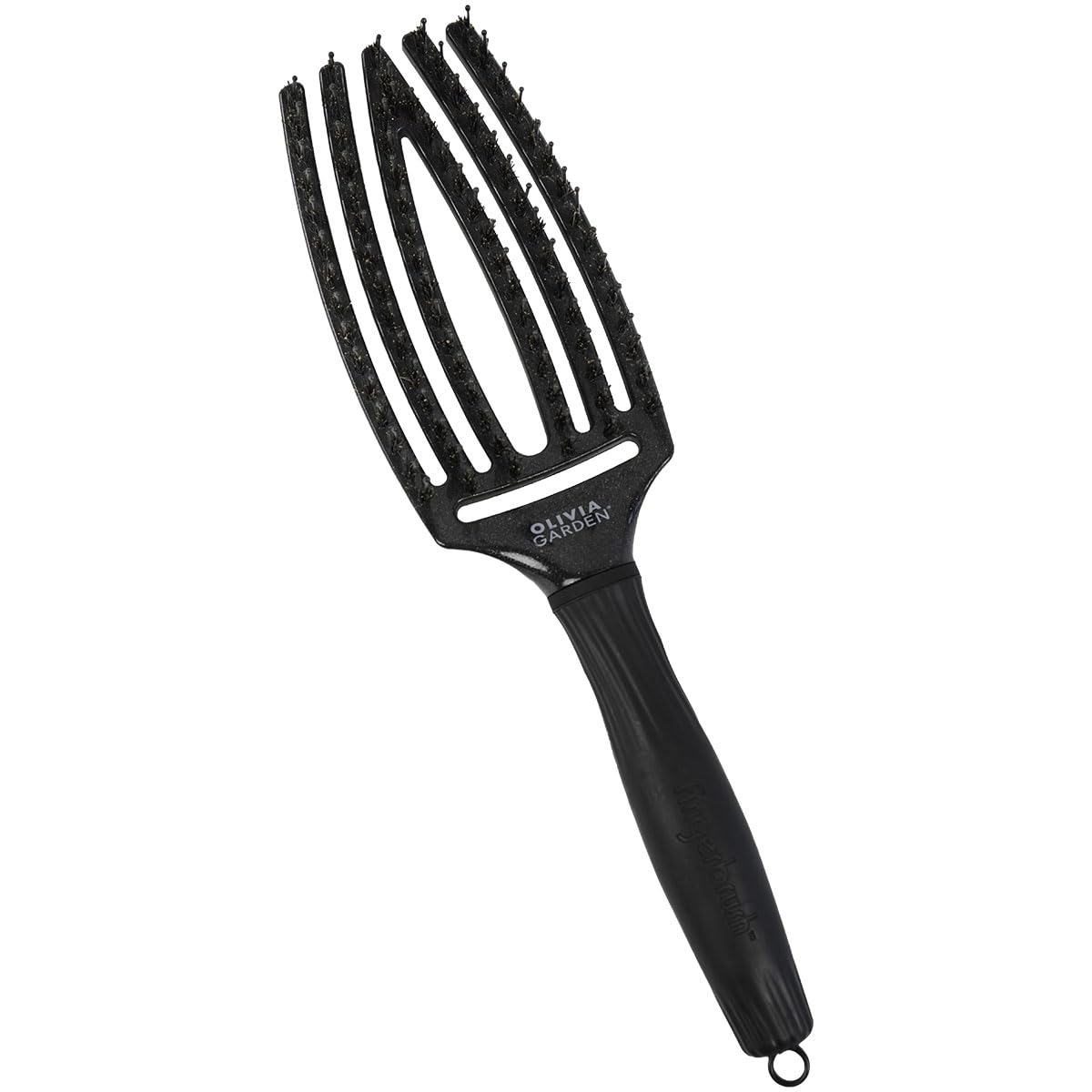 Olivia Garden - FingerBrush Combo Medium - Black Onyx