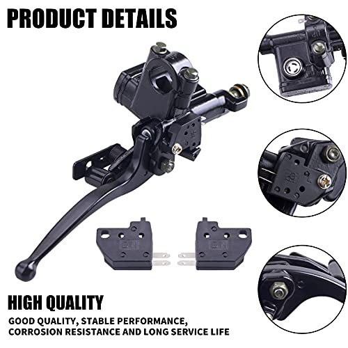 Mrelc 7/8" Left Hydraulic Brake Master Cylinder For Motorcyle Kids Atv Quad Moped Pit Dirt Bike 50Cc 70Cc 90Cc 110Cc 125Cc 150Cc 200Cc 250Cc Gy6 #TOP1