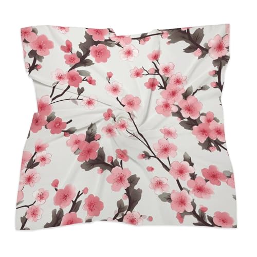 Silk Scarf Black Guitar Head Scarf for Women Small Square Scarf Lightweight Neckerchief3