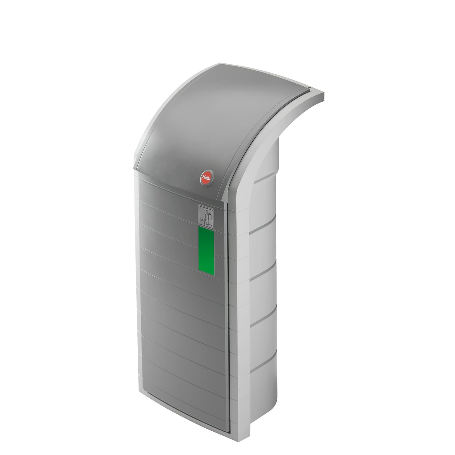 Hailo 0912-​060 ProfiLine WSB Poubelle Industrielle Déchets Recyclable Plastique Renforcé ABS 120 L