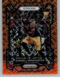 2023 Panini Prizm Prizm Lazer #384 Darnell Washington RC Rookie Card Pittsburgh Steelers Official NFL Football Card in Raw (NM or Better) Condition