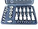 Juego de puntas y vasos de Star 30PC Llaves Torx macho y...