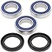All Balls Racing 25-1101 Wheel Bearing Kit Compatible with/Replacement for KTM 500 MX 1991, 600 MX 1991