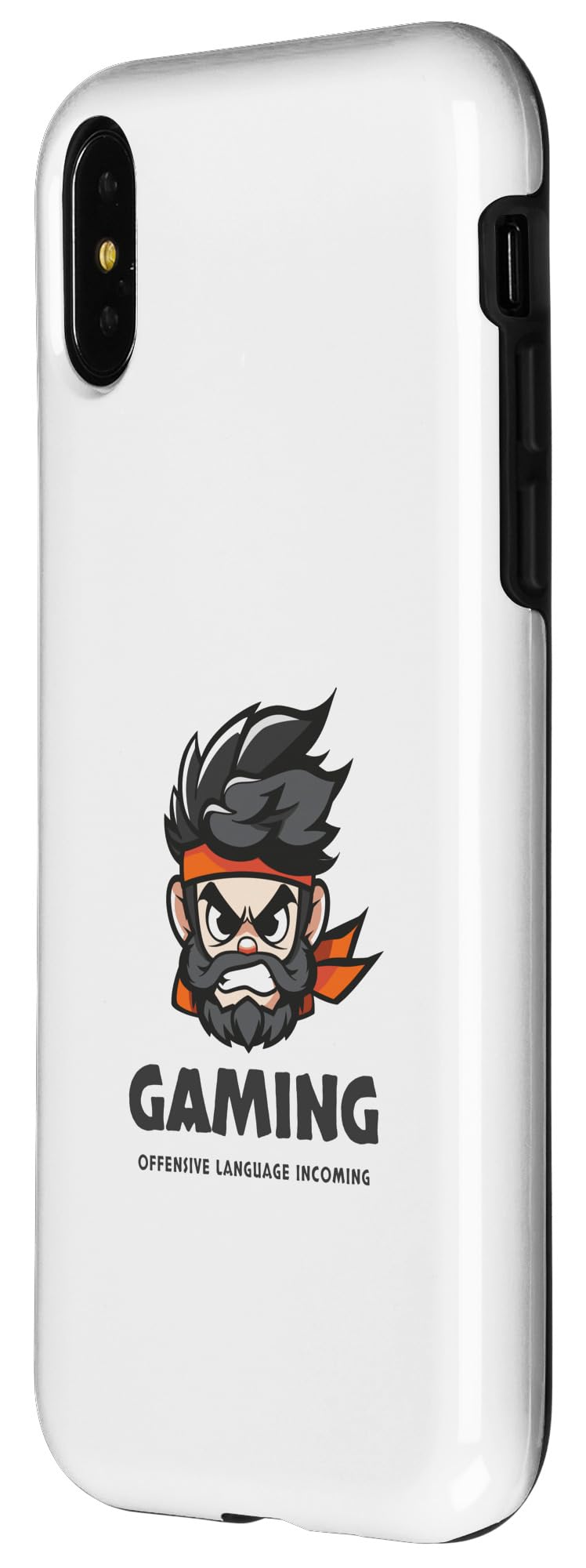 iPhone X/XS Gaming Offensive Language Incoming Case - Image 2