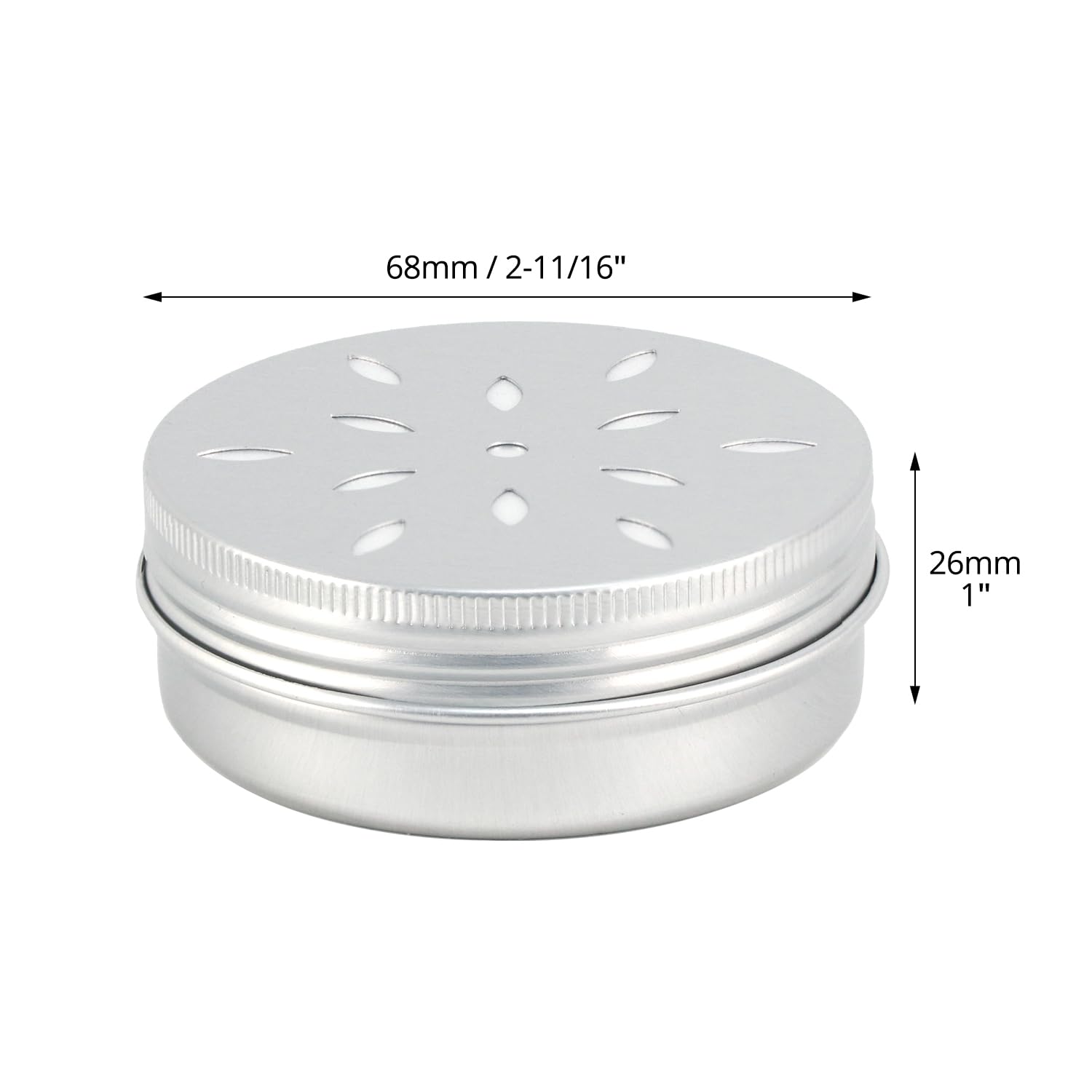 QWORK® Lot de 10 canettes parfum chien en aluminium avec ventilation - Récipients odeurs 60 ml pour chiens renifleurs - Accessoires de dressage chien
