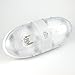 Lumitronics RV Double Ceiling Dome Light, Interior Lighting for Camper Trailer - On/Off Switch, Removable Lenses