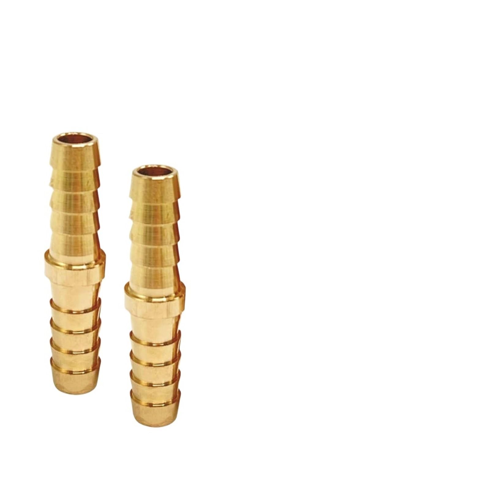 Empalmador de púas de latón, reparación, conexión de Manguera de Aire y Combustible de 5/16" de diámetro Interior(Pack of 50)