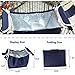 Reusable Grab Bags Insulated Food Storage Bag, Collapsible Grocery Tote Bags with Handles, Grab and Go Bag Shopping Trolley Bag Clip on Shopping Cart As Seen On TV
