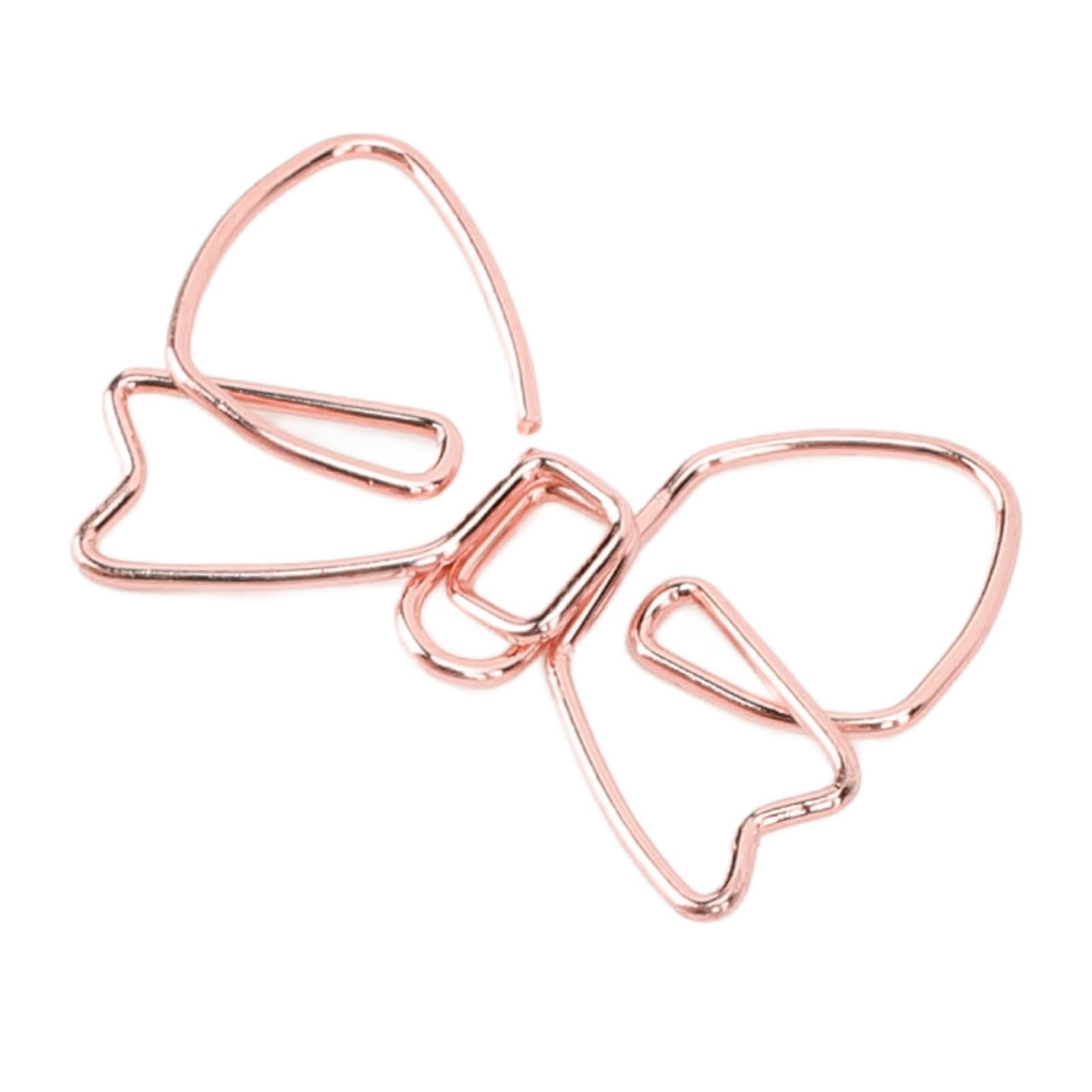 Cute Flower Shaped Paper Clips - 100 Pcs, 4 Colors, Fun & Decorative For Organizing