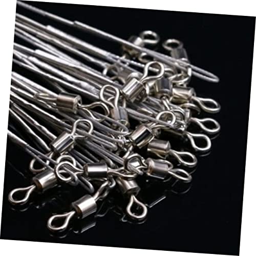 Hilo de pesca profesional 24 piezas acero y cobre 25x0.1cm miniatura 4