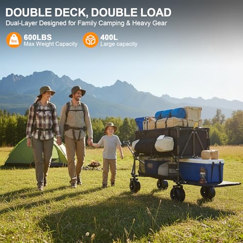 Double Decker Wagon 600LBS 400L