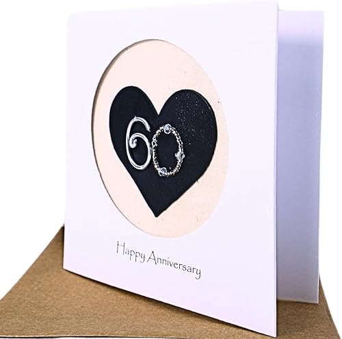 Miniatura 2 de Camellia Bees Tarjeta de aniversario de boda para ella él, tarjeta de aniversario hecha a mano para esposa, marido, pareja (60)