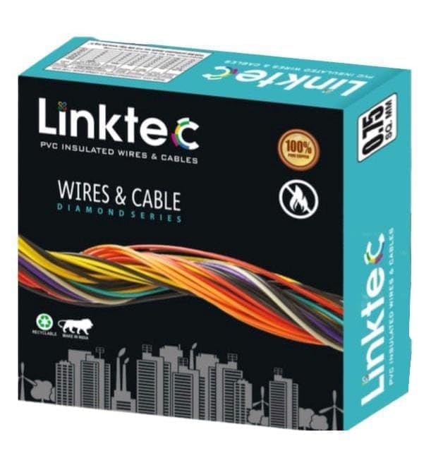 Image of PVC Insulated Wire 90 Meter Copper Wire (GREEN, 0.75 SQ MM)