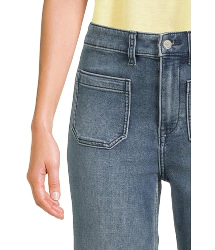 Faherty Women's Stretch Terry Patch Pocket Ankle Pants4